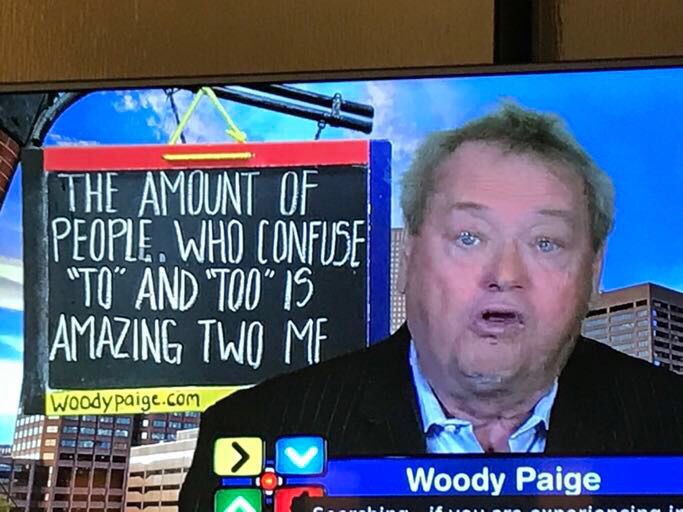 Savage memes - of a official - The Amount Of People Who Confuse "To" And "Tod" 15 Amazing Two Me Woody paige.com Woody Paige