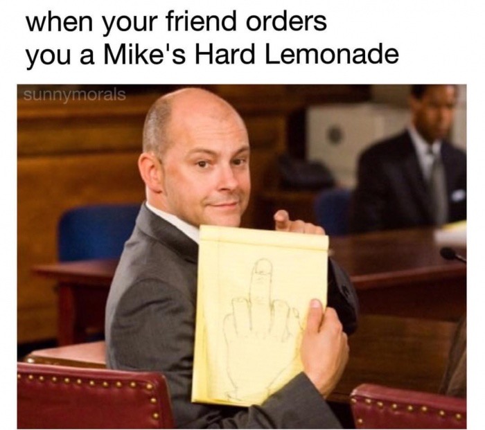 rob corddry what happens in vegas - when your friend orders you a Mike's Hard Lemonade sunnymorals