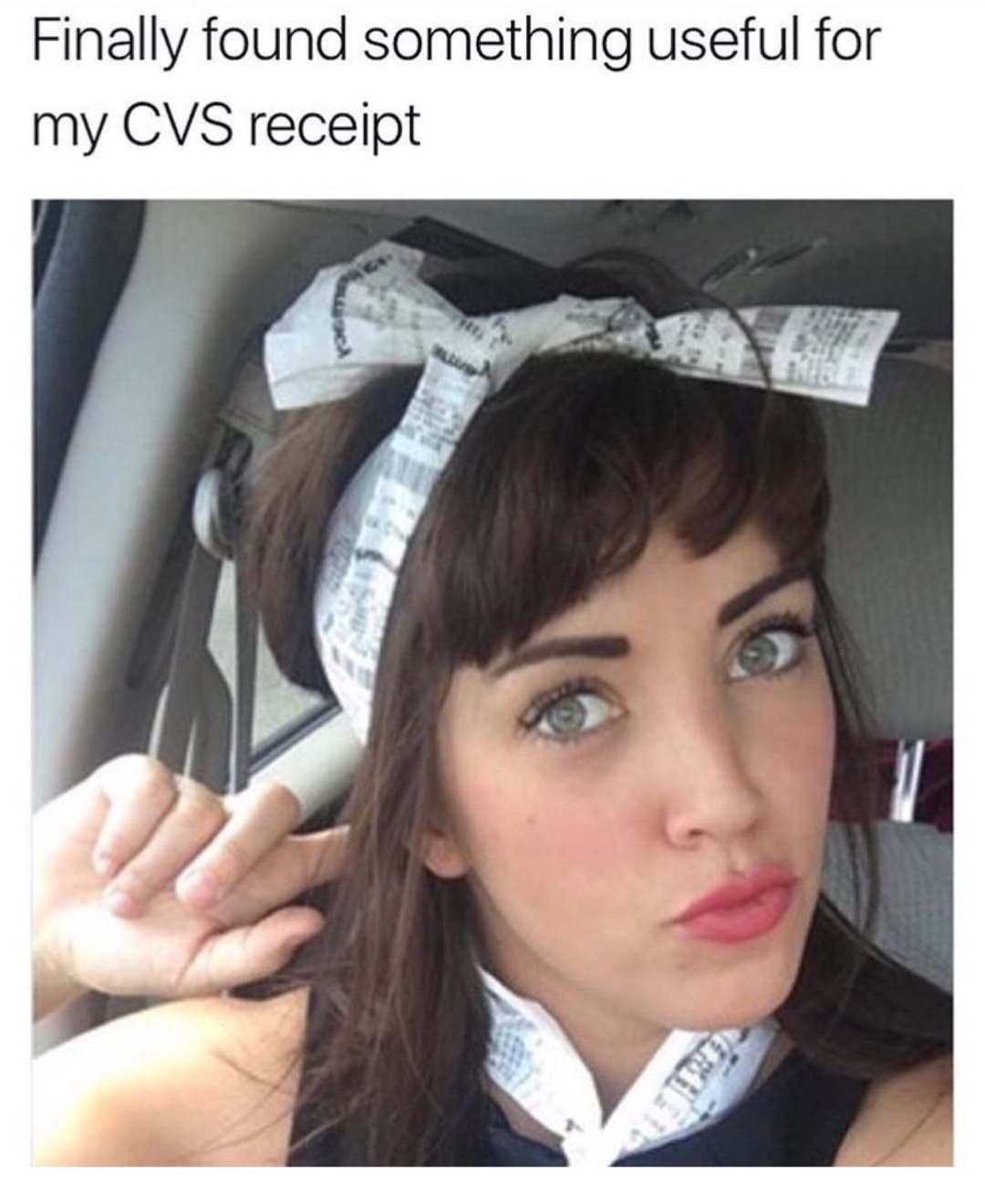 memes - cvs receipt scarf - Finally found something useful for my Cvs receipt