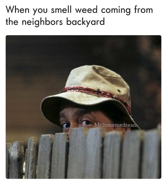 memes - wilson home improvement - When you smell weed coming from the neighbors backyard Mc3smemedream