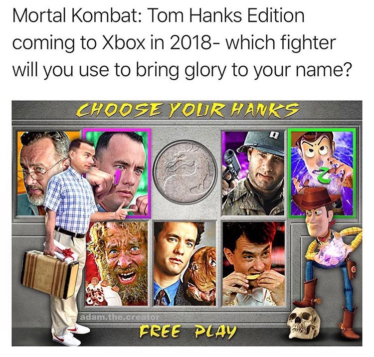 Tom Hanks Mortal Kombat