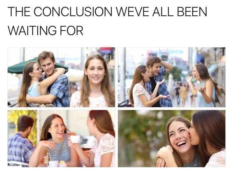 distracted boyfriend full story - The Conclusion Weve All Been Waiting For