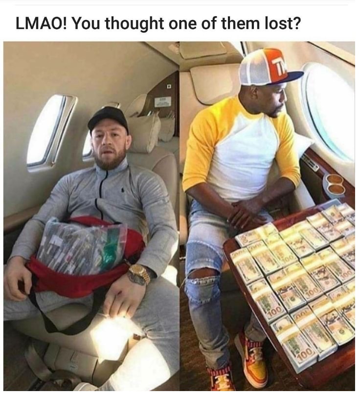 floyd mayweather jet - Lmao! You thought one of them lost?