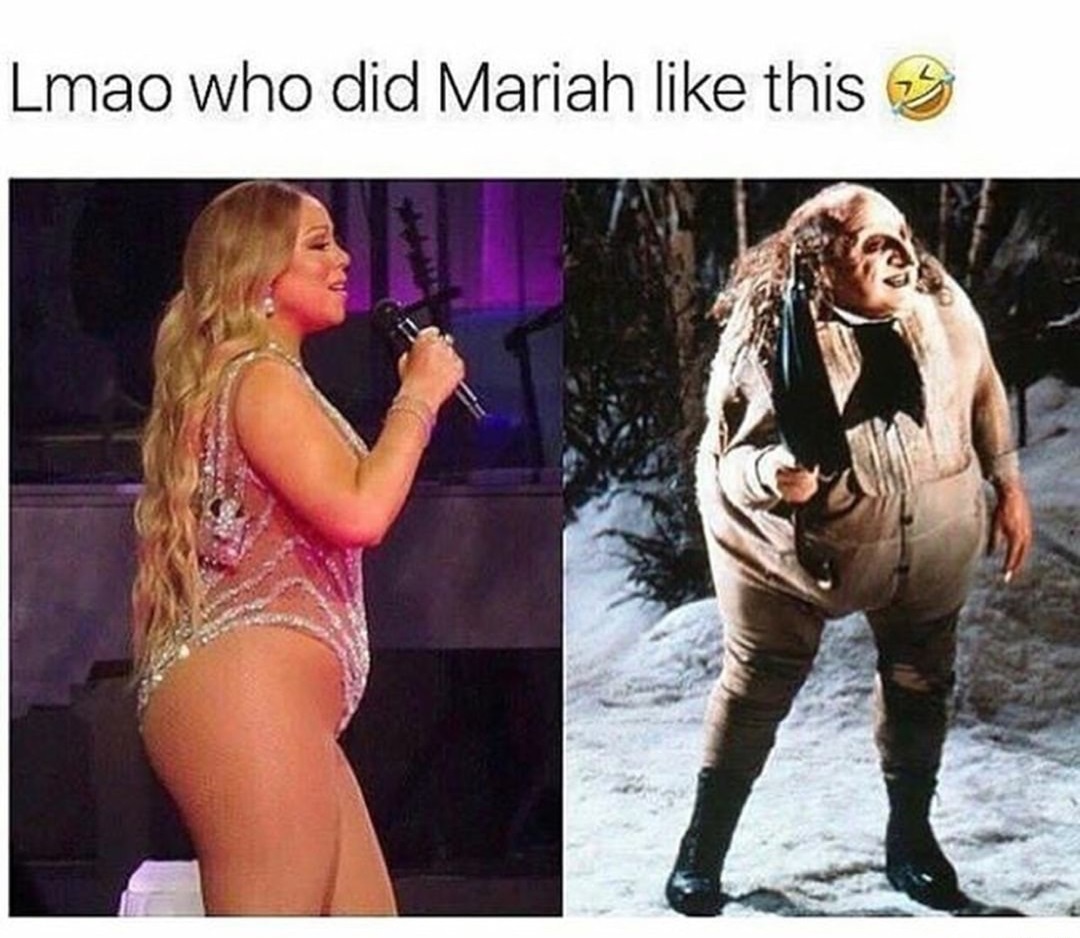 jerry nadler penguin - Lmao who did Mariah this