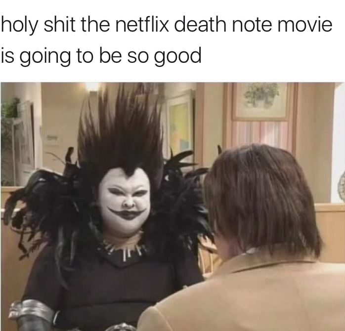 death note funny - holy shit the netflix death note movie is going to be so good