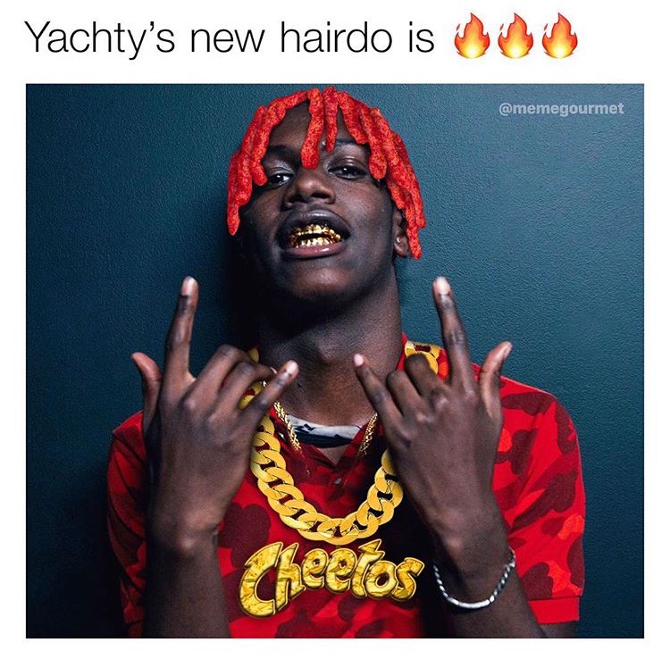 Yachty and his fire haircut