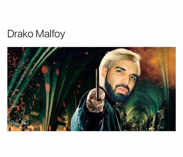 Drake Meme as Drako Malfoy