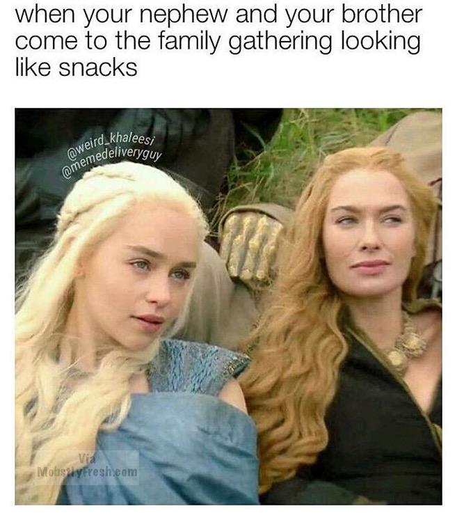 Game of Thrones meme of Emily Clarke