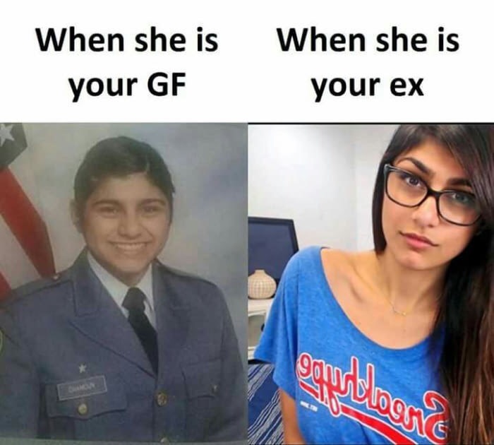 memes - she is your gf - When she is your Gf When she is your ex ogposeberite