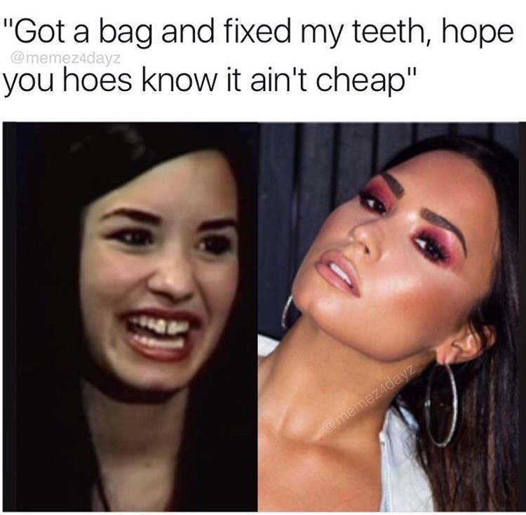 Meme about getting your teeth fixed