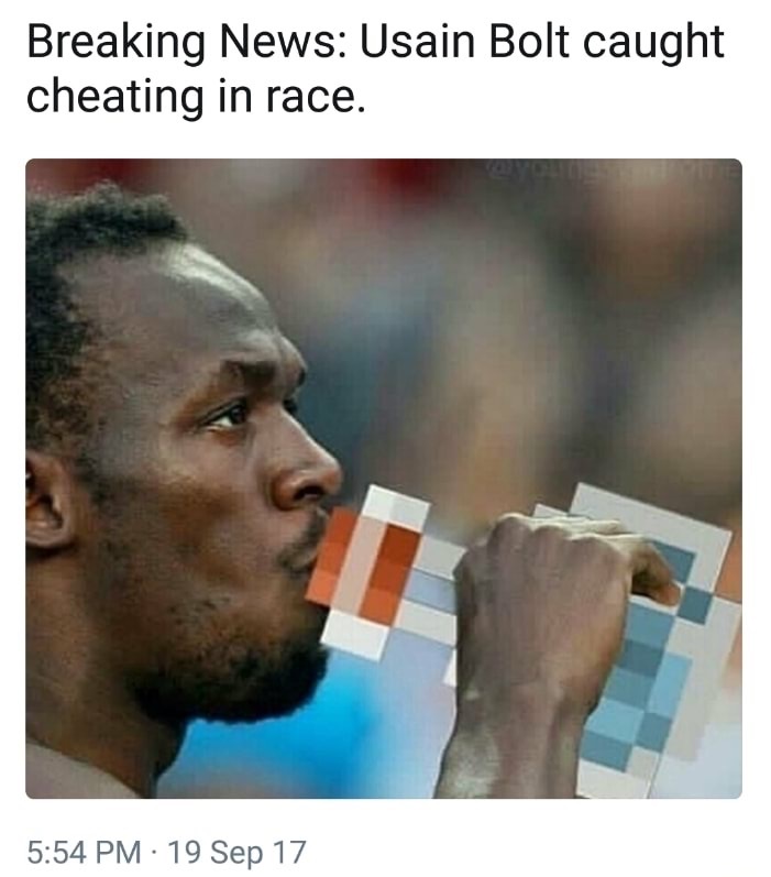 usain bolt caught cheating in race - Breaking News Usain Bolt caught cheating in race. 19 Sep 17