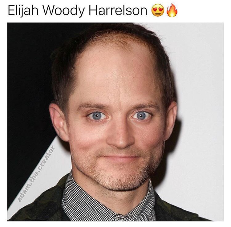 memes - elijah wood - adam.the.creator Elijah Woody Harrelson