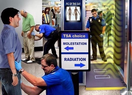 funny meme of funny tsa memes - Pic Of The Day Tsa choice Molestation Radiation