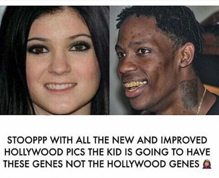 photo caption - Stooppp With All The New And Improved Hollywood Pics The Kid Is Going To Have These Genes Not The Hollywood Genes Q