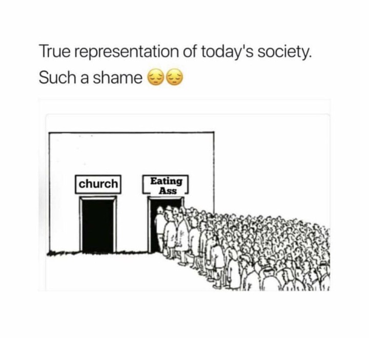 today's teens church - True representation of today's society. Such a shame church Eating Ass wa