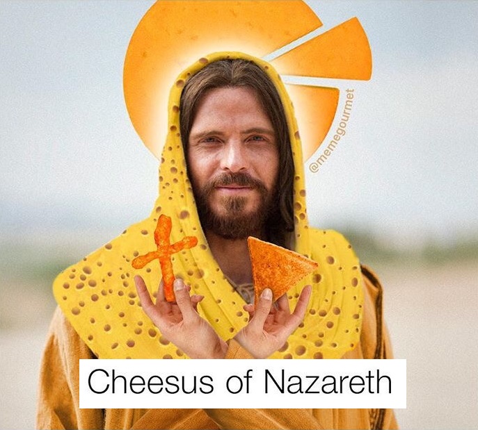 chessus christ - gourmet Cheesus of Nazareth