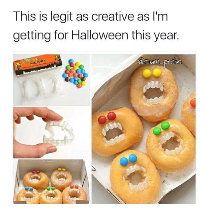 halloween party food ideas - This is legit as creative as I'm getting for Halloween this year. probs