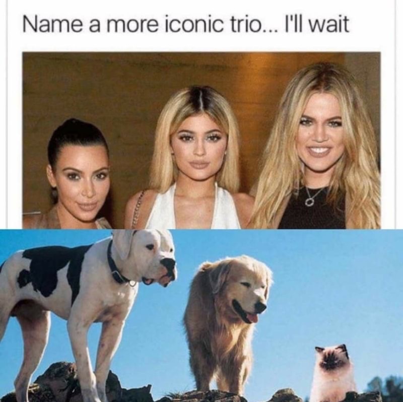 iconic trio - Name a more iconic trio... I'll wait