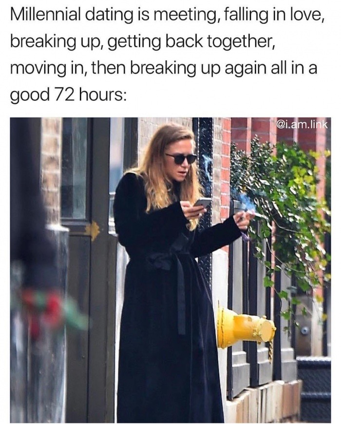 mary kate olsen robe coat - Millennial dating is meeting, falling in love, breaking up, getting back together, moving in, then breaking up again all in a good 72 hours .am.link