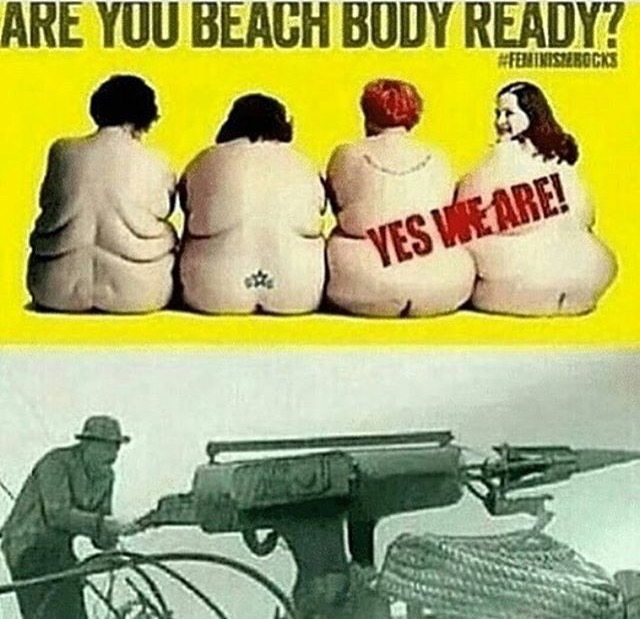 man the harpoons - Are You Beach Body Ready? Vesvre Are!