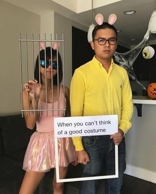 meme costume 2017 - When you can't think of a good costume