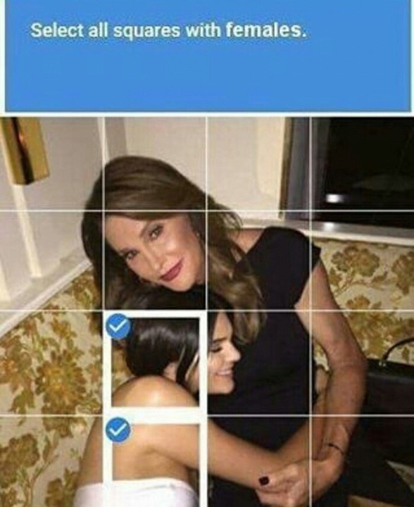 girl - Select all squares with females.