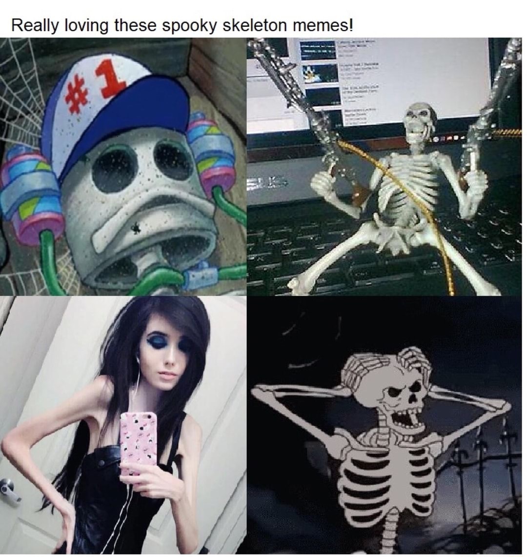 its spooky time meme - Really loving these spooky skeleton memes! O