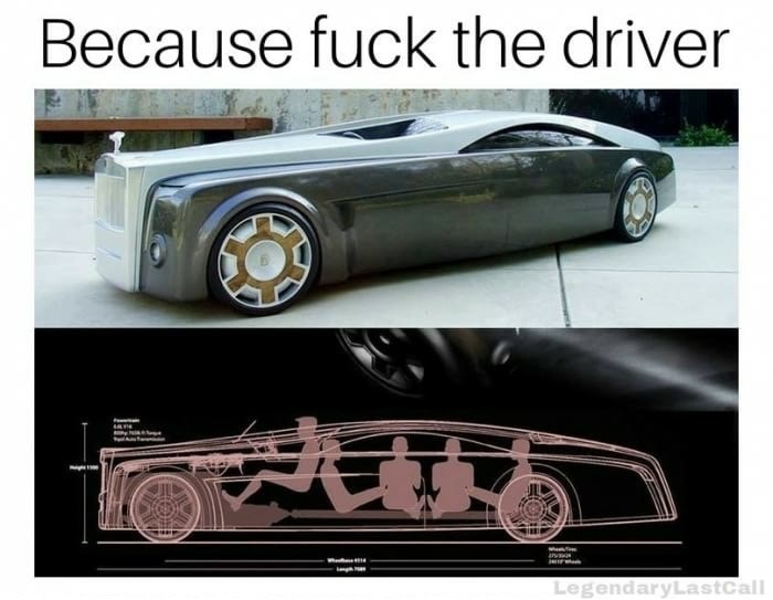 mercedes benz memes - Because fuck the driver LegendaryLastCall