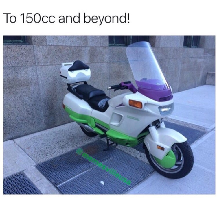 buzz lightyear bike - To 150cc and beyond!