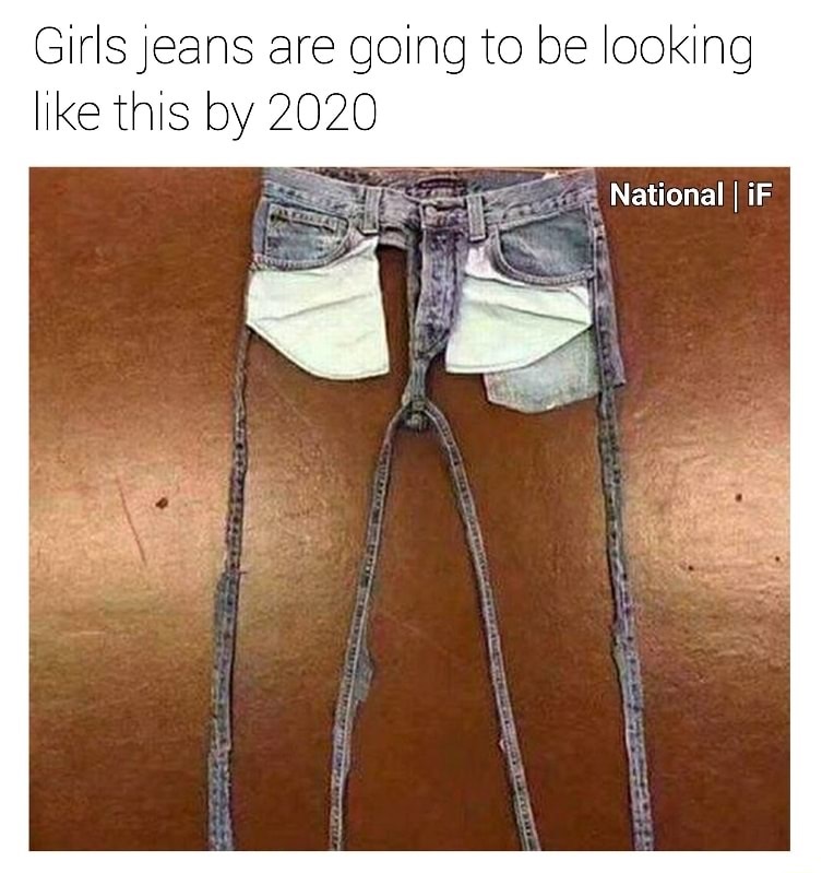 girls jeans in 2020 - Girls jeans are going to be looking this by 2020 National iF