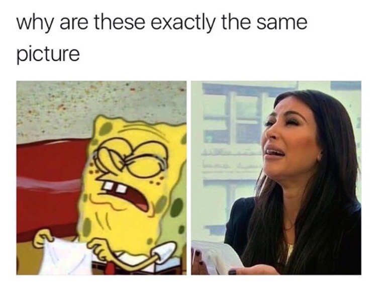 memes - keeping up with the kardashians scenes - why are these exactly the same picture