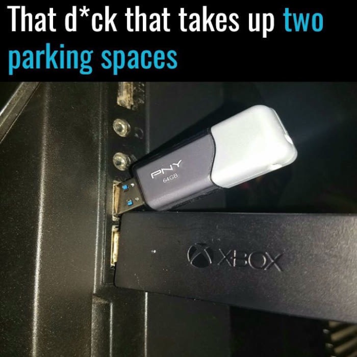 electronics - That dck that takes up two parking spaces Pny 64 Gb