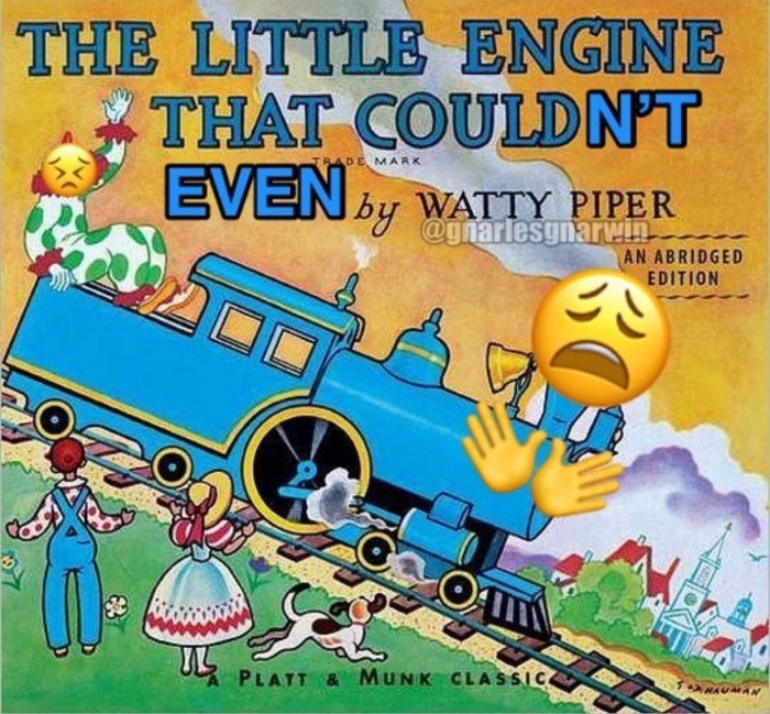 lil engine that could - The Little Engine That Couldn'T Even by Watty Piper Trade Mark An Abridged Edition O Platt & Munk Classic