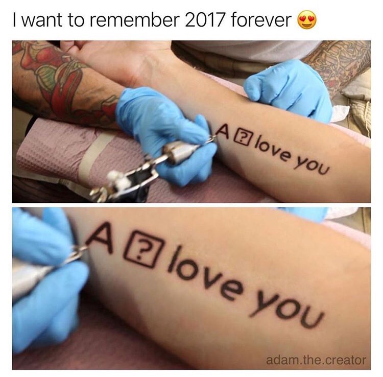 want to remember 2017 forever - I want to remember 2017 forever A love you A love you adam.the.creator