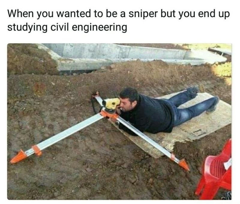 trending - you wanted to be a sniper but ended up studying - When you wanted to be a sniper but you end up studying civil engineering