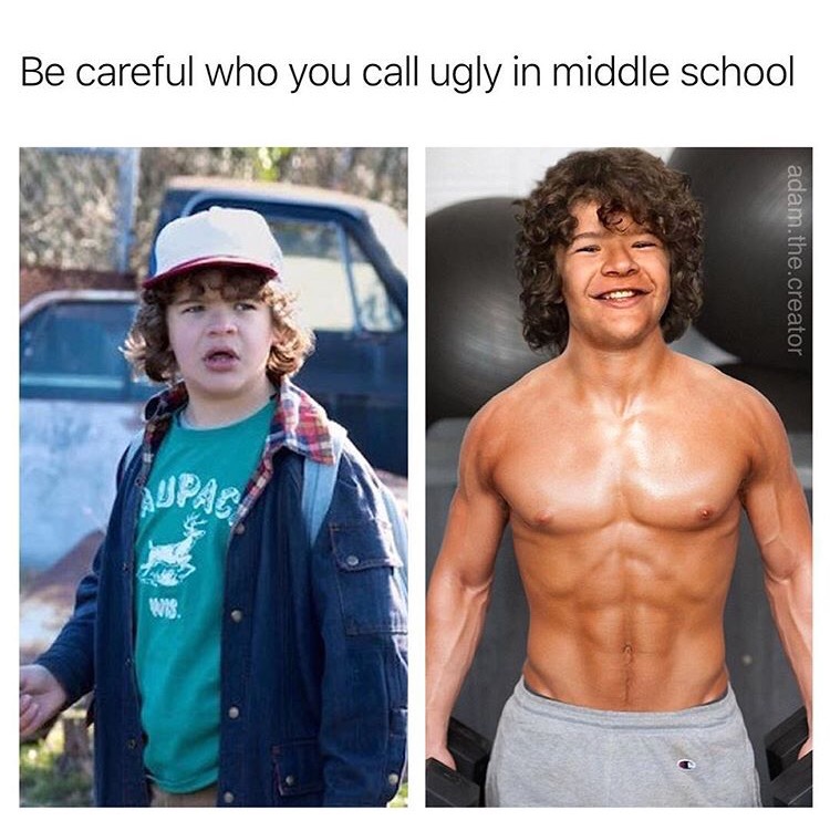 no nut november - careful who you call ugly in middle school - Be careful who you call ugly in middle school adam.the.creator Aupas
