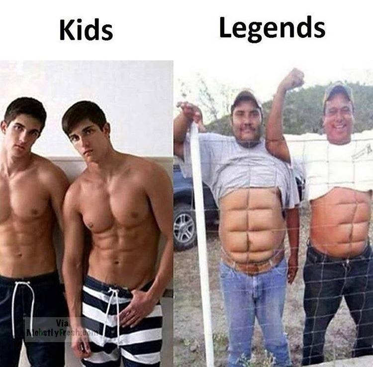 kids vs legends funny