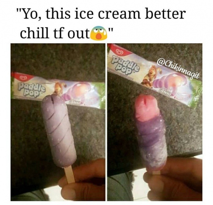 nail - "Yo, this ice cream better chill tf out" Prerade Pop