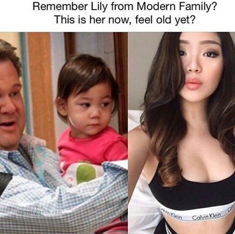 hot filipino girl - Remember Lily from Modern Family? This is her now, feel old yet? Vie Mansilvaresh.com Klein Calvin Klein