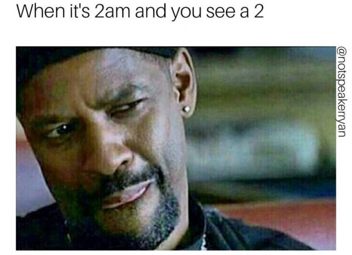 she got her shit together and got - When it's 2am and you see a 2