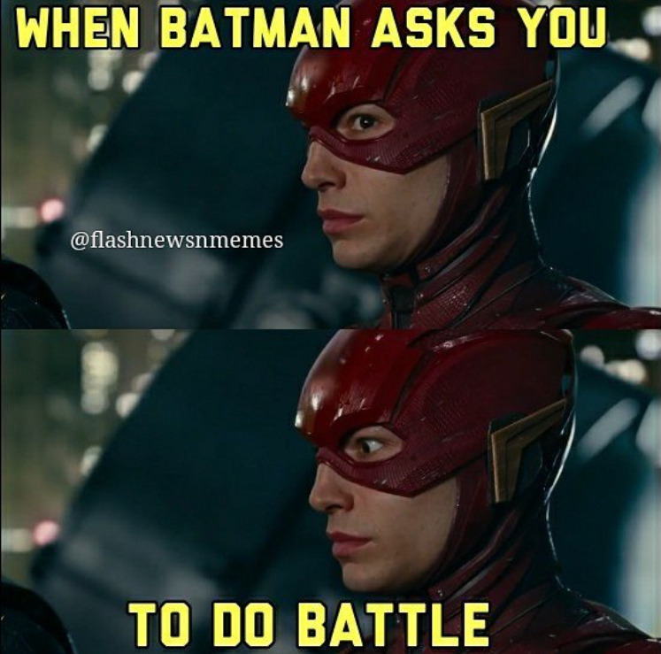 superhero - When Batman Asks You. To Do Battle