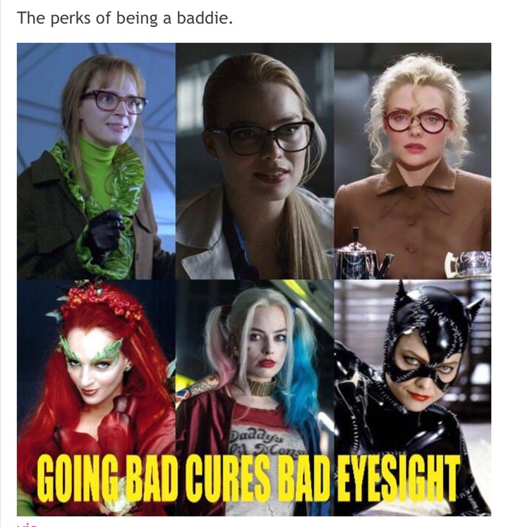 glasses - The perks of being a baddie. Dadays GOING_BAD Cures Bad Eyesicht