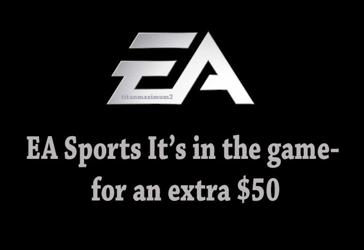 monochrome - titanmaximum 2 Ea Sports It's in the game for an extra $50