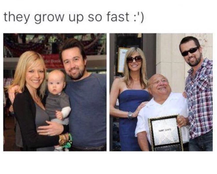 fresh meme about when always sunny meme - they grow up so fast '