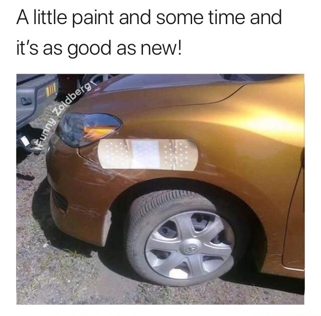 fresh meme about when funny indian cars - A little paint and some time and it's as good as new! Funny Zoldb