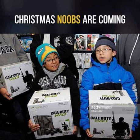 cod kids - Christmas Noobs Are Coming Ada CallDut Cale Duty M 113 Ok 360 gettyimages CallDuty CallDuty Mn