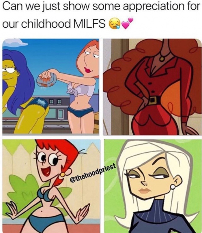 comics - Can we just show some appreciation for our childhood Milfs