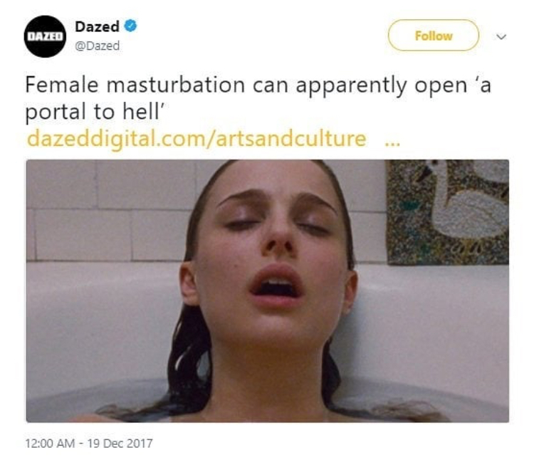 laughing savage memes - Dazed Dazed v Female masturbation can apparently open 'a portal to hell' dazeddigital.comartsandculture...