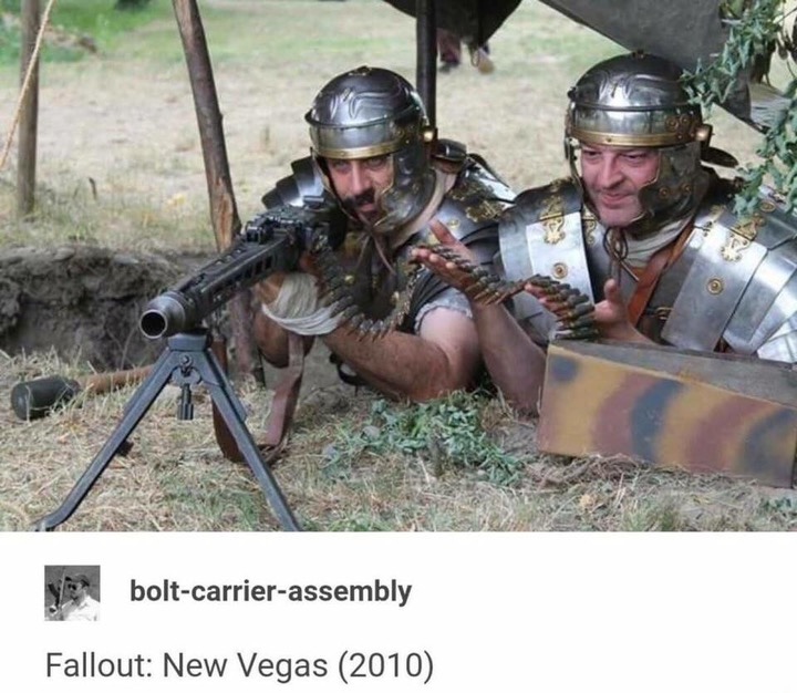 roman empire mg42 - boltcarrierassembly Fallout New Vegas 2010