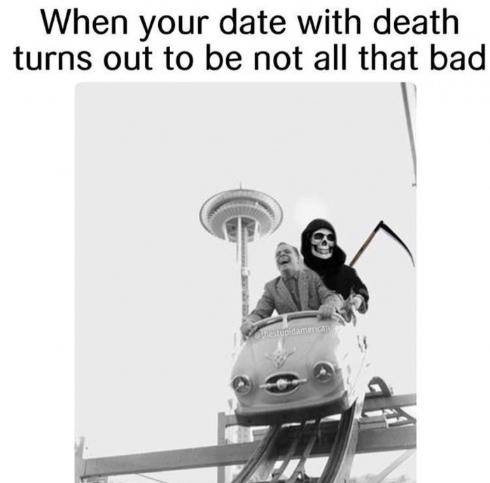 rollercoaster reaper - When your date with death turns out to be not all that bad ethestupidamerican